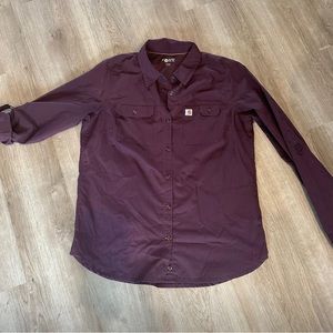 Carhartt force roll tab sleeve shirt New L